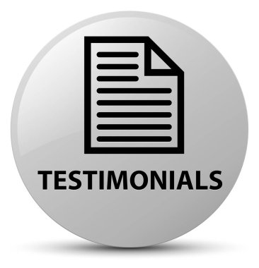 Referansları (sayfa simgesi) beyaz düğme yuvarlak