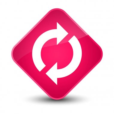 Güncelleştirme kutsal kişilerin resmi zarif pembe elmas düğme