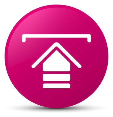 Simge düğmesini pembe upload