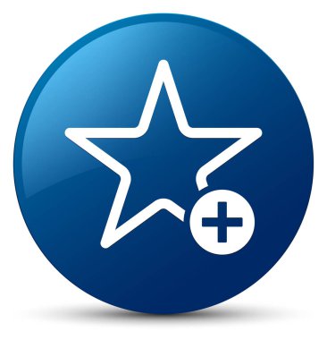 Favori simgesi düğmesini mavi ekleyin