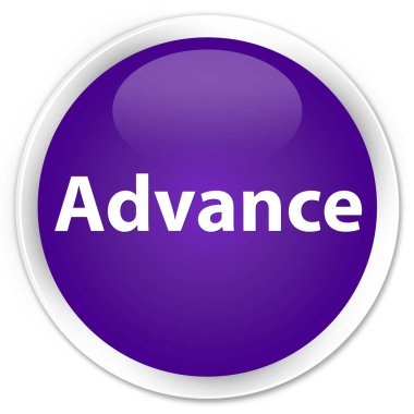 Avans sigorta primi mor yuvarlak düğmesi