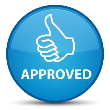 (Simge Yaşasın) özel mavi düğme mavi onaylı