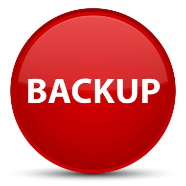 Yedek özel kırmızı yuvarlak düğmesini