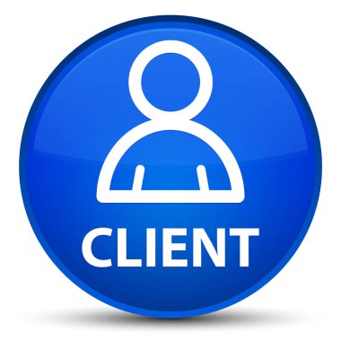 İstemci (üye simgesi) özel mavi yuvarlak düğmesi