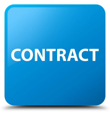 Sözleşme camgöbeği mavi kare düğme