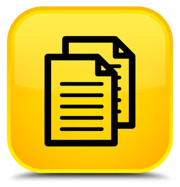 Belgeler simgesini özel sarı kare düğme