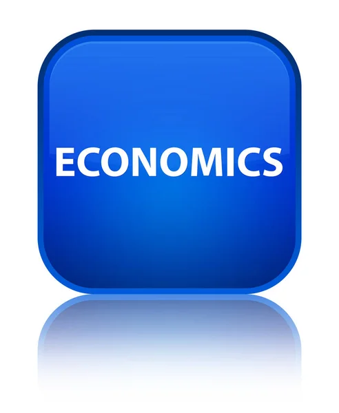 Economia pulsante quadrato blu speciale — Foto Stock