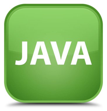Java özel yumuşak yeşil kare düğme