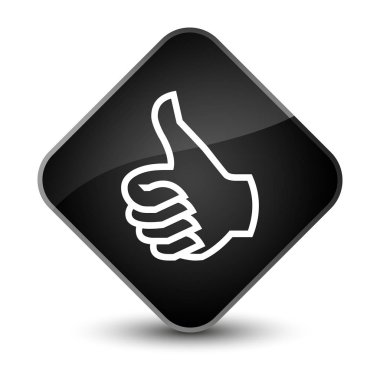 Kutsal kişilerin resmi zarif siyah elmas düğme gibi