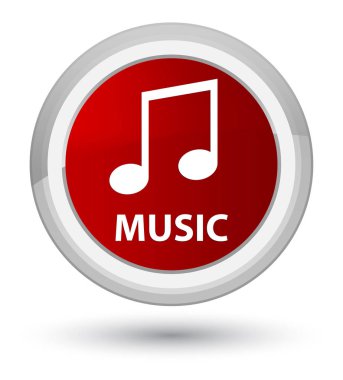 Müzik (tune simgesi) Başbakan düğmenin kırmızı