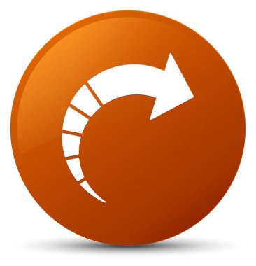 Sonraki ok simgesi kahverengi yuvarlak düğmesi