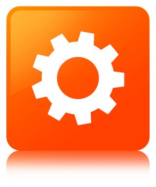 İşlem simgesi turuncu kare düğme