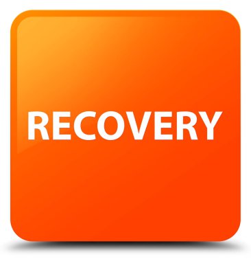 Kurtarma turuncu kare düğme