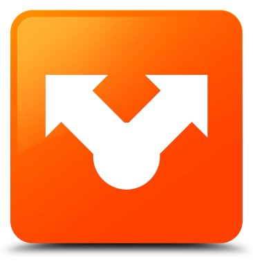 Hisse simgesi turuncu kare düğme