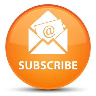 (Haber bülteni e-posta simgesi) özel turuncu yuvarlak düğmesine abone
