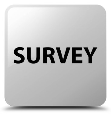 Anket beyaz kare düğme