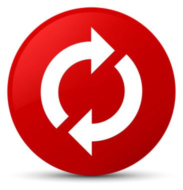 Update simgesi kırmızı yuvarlak düğmesi