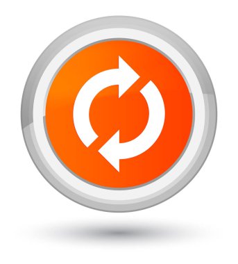 Kutsal kişilerin resmi ana turuncu yuvarlak düğme güncelleştirmek