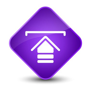 Kutsal kişilerin resmi zarif mor elmas düğme upload