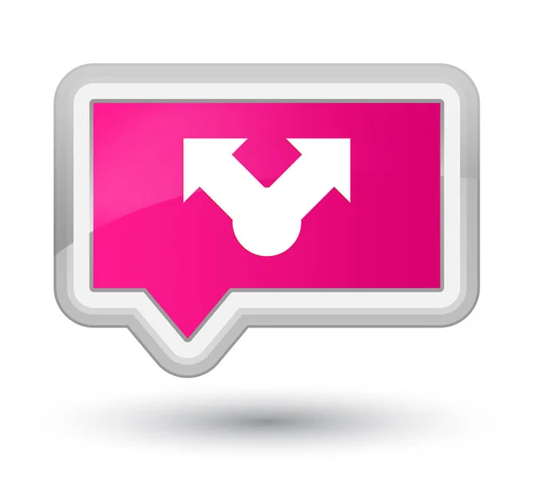 Share icon prime pink banner button