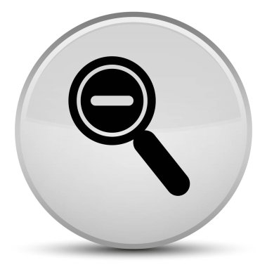 Kutsal kişilerin resmi özel beyaz yuvarlak düğme zoom