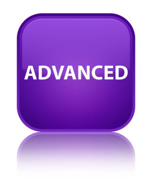 Gelişmiş özel mor kare düğme