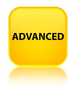 Gelişmiş özel sarı kare düğme