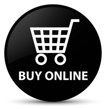 Online siyah yuvarlak düğmesi satın