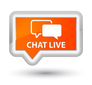 Başbakan turuncu banner buton canlı sohbet