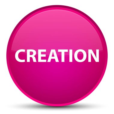 Oluşturma özel pembe yuvarlak düğmesi