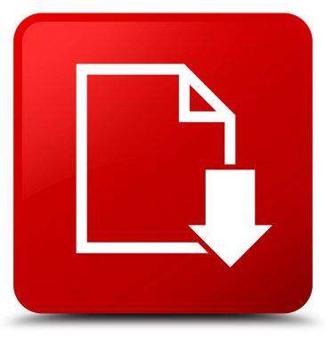 Belge simgesi kırmızı kare düğmesini indir