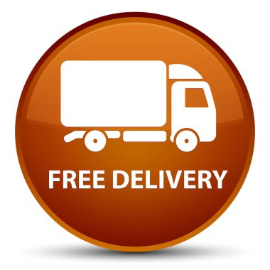 Ücretsiz teslimat özel kahverengi yuvarlak düğmesi