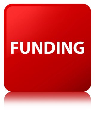 Kırmızı kare düğme finansman