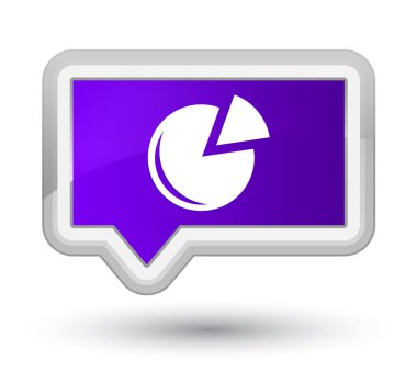 Grafik simgesini Ana mor bayrak düğmesini