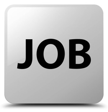 İş beyaz kare düğme