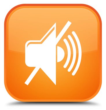 Sessiz ses simgesini özel turuncu kare düğmesi