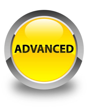 Gelişmiş parlak sarı yuvarlak düğme