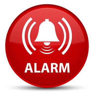 Alarm (zil simgesini) özel kırmızı yuvarlak düğmesi