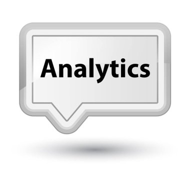 Analytics beyaz bayrak düğmesini asal