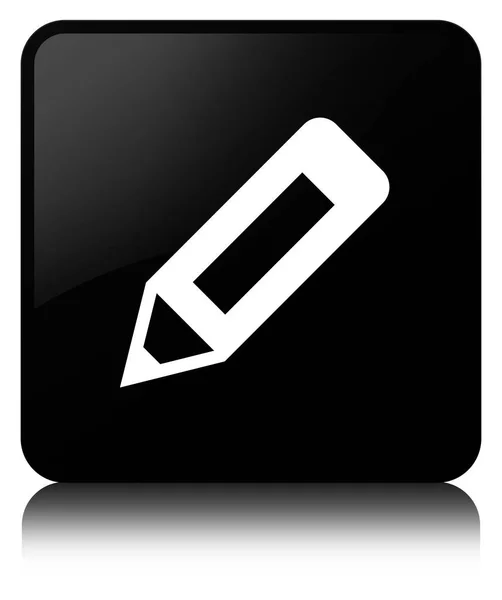 Pencil icon black square button