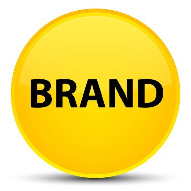 Marka özel sarı yuvarlak düğmesi