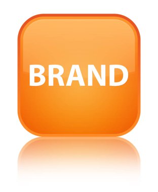 Marka özel turuncu kare düğme