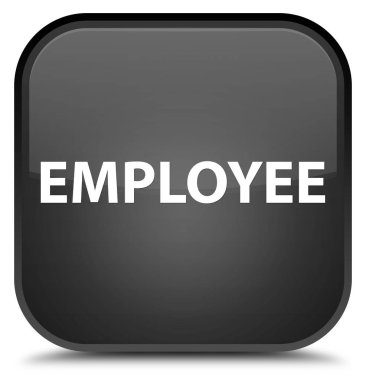 Çalışan özel siyah kare düğmesini