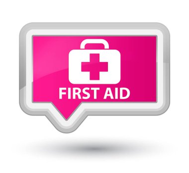 İlk yardım ana pembe banner buton