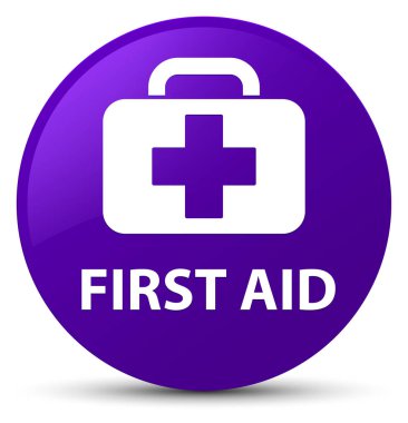 İlk Yardım düğmesini mor
