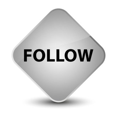 Zarif beyaz elmas düğmesini izleyin