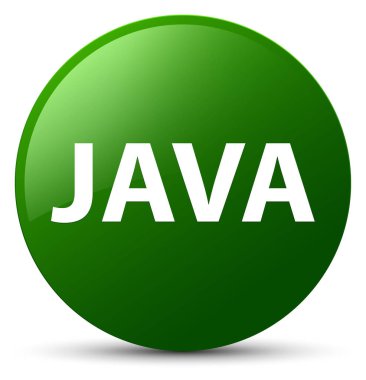 Java yeşil yuvarlak düğmesi