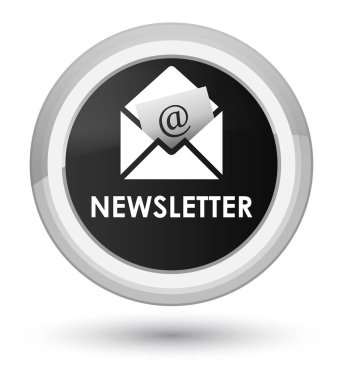 Bülten ana siyah yuvarlak düğmesi