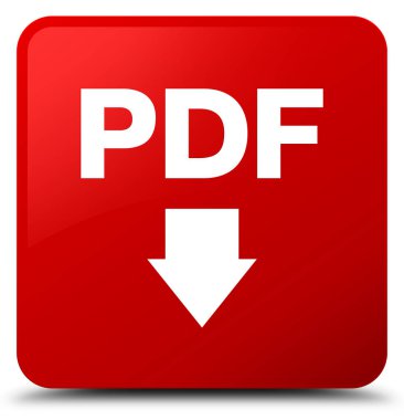 PDF download simgesi kırmızı kare düğme