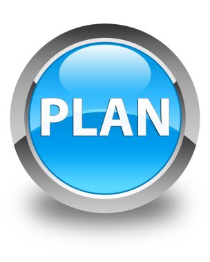Parlak mavi düğme mavi planı